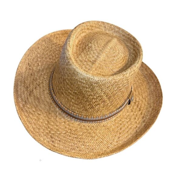 Panama Jack Straw Hat Interior Sweat Band Sun Protection Golf Outdoors Beach - Picture 7 of 12
